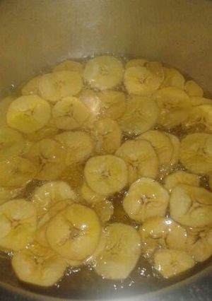 A picture of Banana crisps.