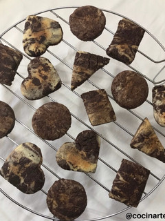 Una foto de Galletitas marmoladas