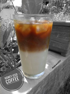 Foto resep Honey Iced Coffee Milk