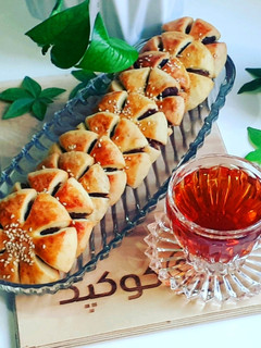 عکسی از دستور کلوچه خرمایی Date cookies