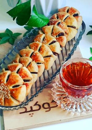 عکسی از دستور کلوچه خرمایی Date cookies