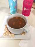 Dulce de Crema de Habichuelas Rojas con Batata y Coco