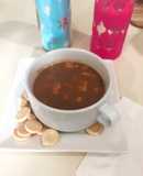Dulce de Crema de Habichuelas Rojas con Batata y Coco