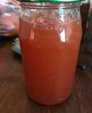 Mermelada de manzana y pomelo