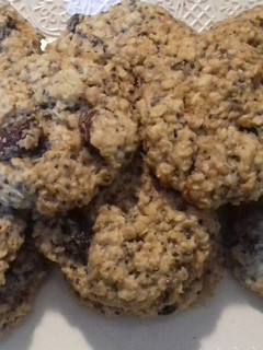 Una foto de Galletitas de avena y pasas