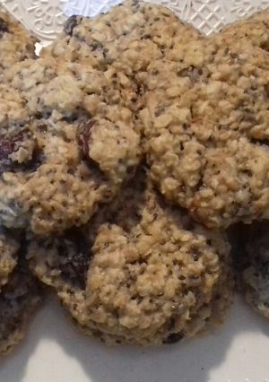 Una foto de Galletitas de avena y pasas