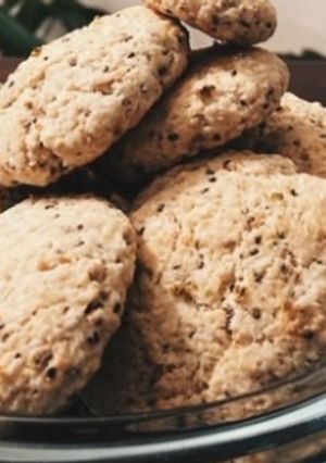 Foto de Bolachas de Limão e chia
