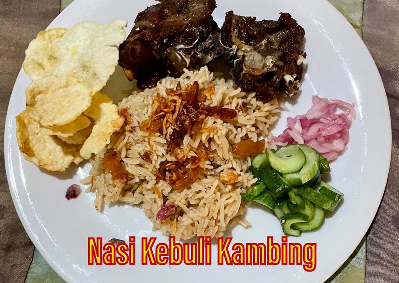 Nasi Kebuli Kambing
