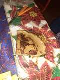 Panqueques de harina integral relleno de espinaca