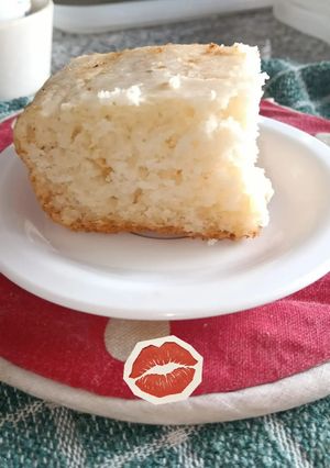 Una foto de Bizcochuelo de vainilla con manzana rallada
