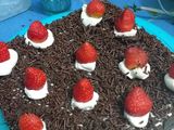 Cake ultah kukus simple