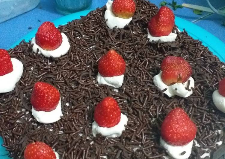 Cara Gampang Membuat Cake ultah kukus simple, Bisa Manjain Lidah