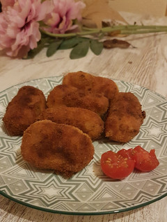Una foto de Croquetas de níscalos al vino blanco