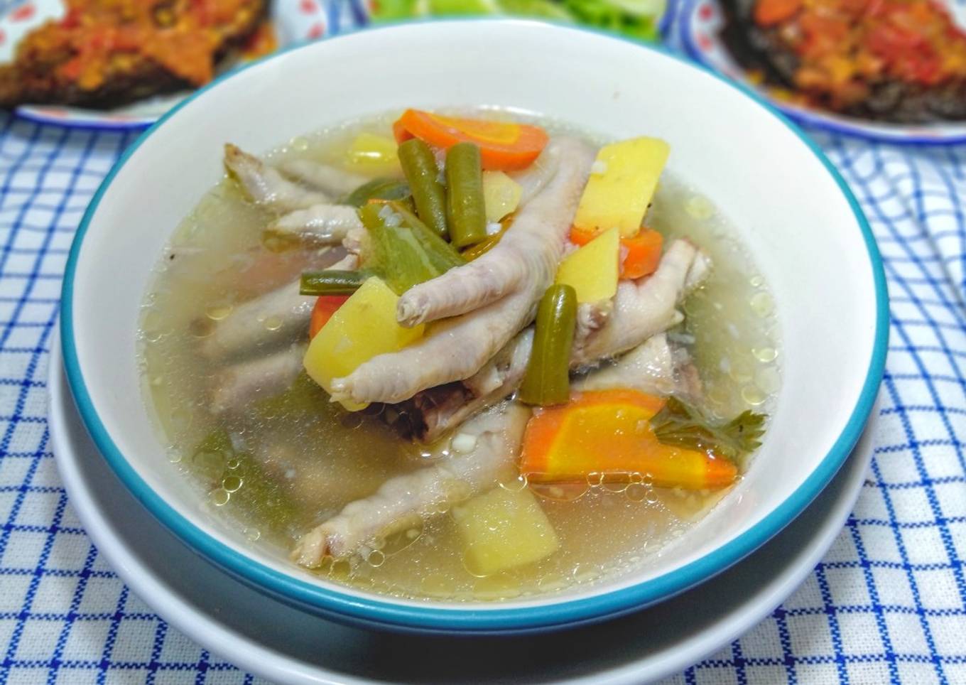 Sop Ceker Ayam