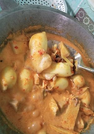 Foto resep Gulai cumi bunting