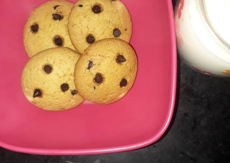 Steps to Make Quick Choco chip Cookies