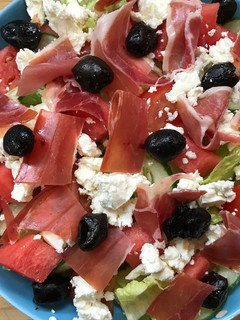 Une photo de Salade aux accents Grecs & Italiens