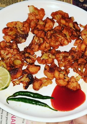 A picture of Tandoori gobi.