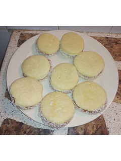 Una foto de Alfajores de Maizena sin manteca