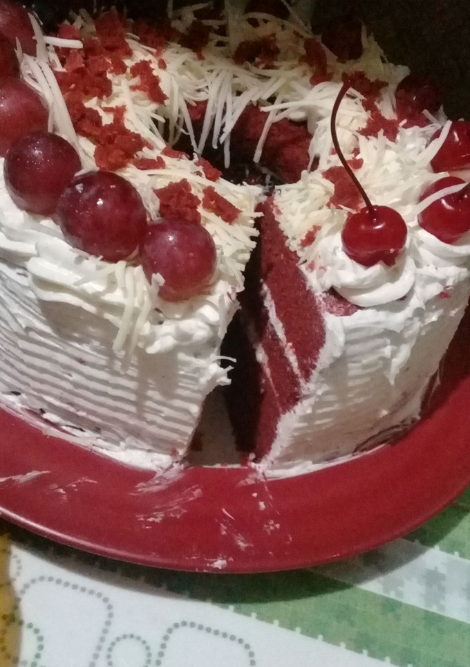 Foto resep Red Velvet kukus