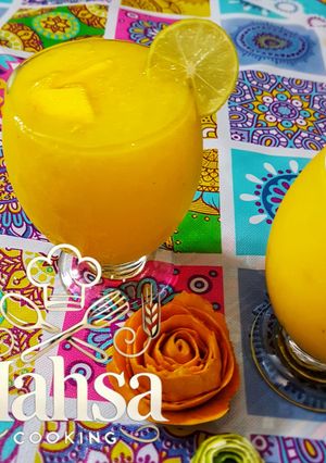 عکسی از دستور لیموناد انبه