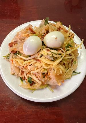 Hình của món Bánh tráng trộn.