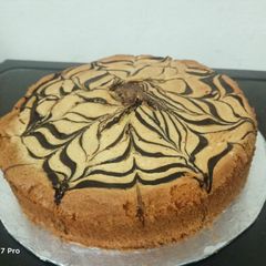 A picture of Marble tea cake.