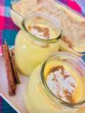 NATILLA DE POSTRE ROYAL DE VAINILLA CON 🍎MANZANAS🍏Y CANELA🤗😋🤩