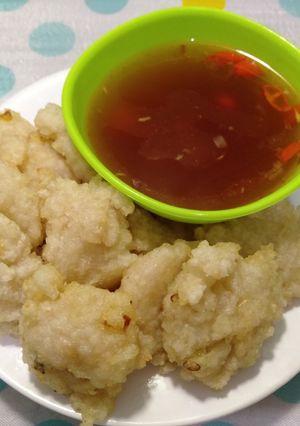 Foto resep Cireng nasi renyah di luar lembut di dalam,, yummy 👍😉