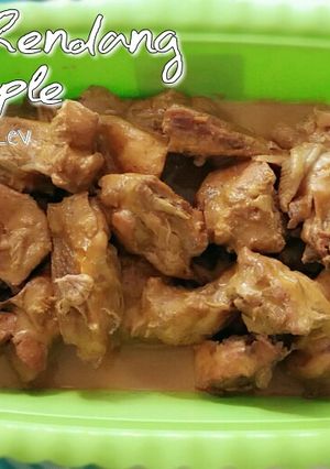 Foto resep Ayam Rendang Simple