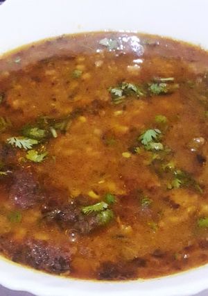A picture of Homemade spicy chana dal.