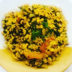 A picture of Lobia Oats Upma.