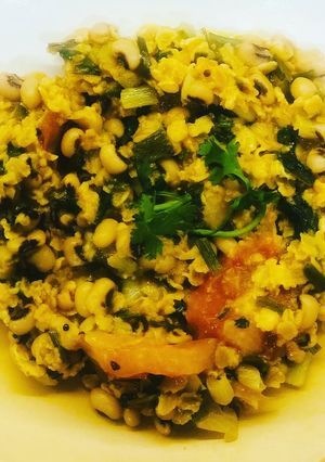 A picture of Lobia Oats Upma.