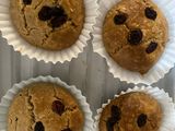 Muffin de harina de almendra, avena