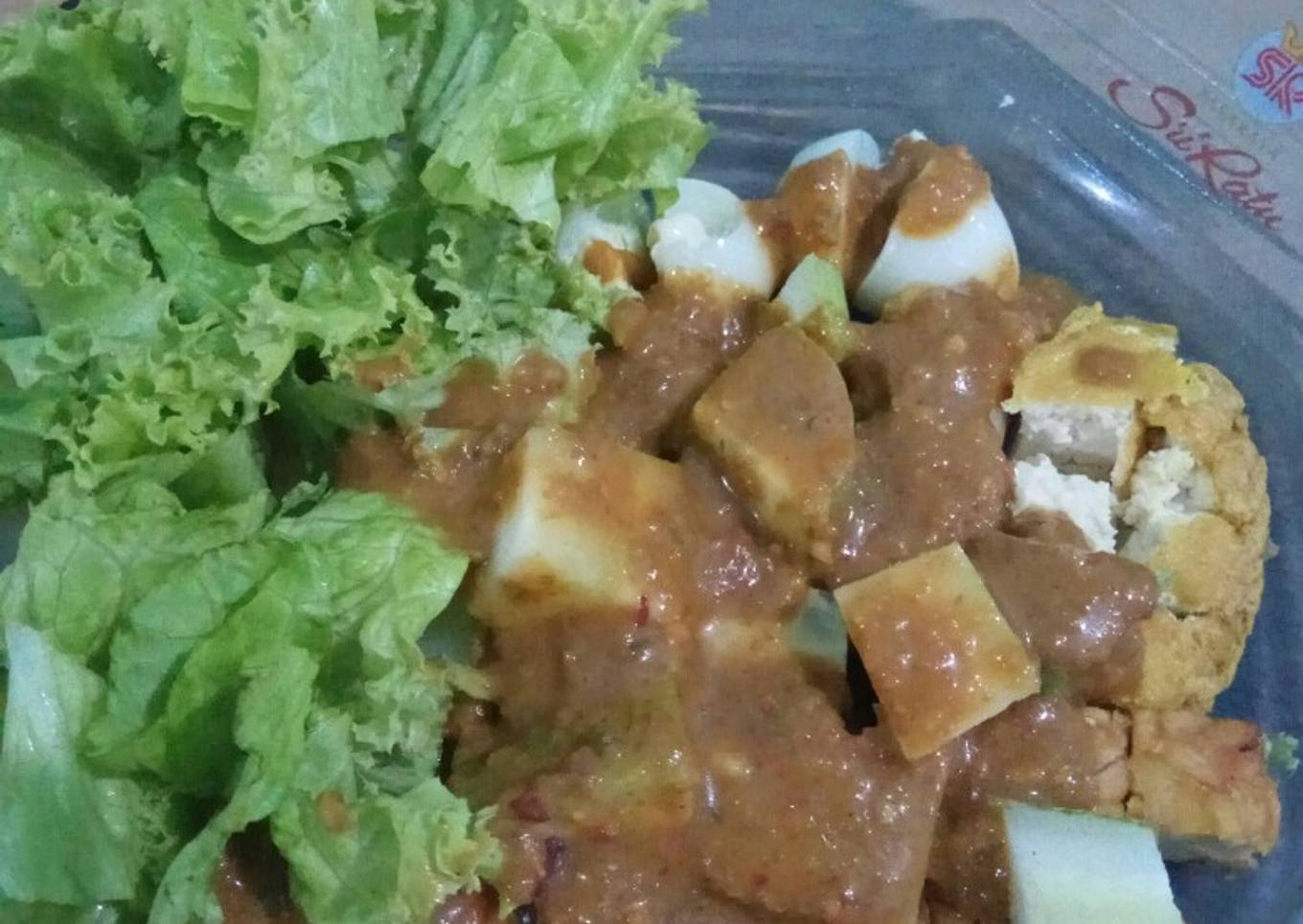 Gado gado irit bahan