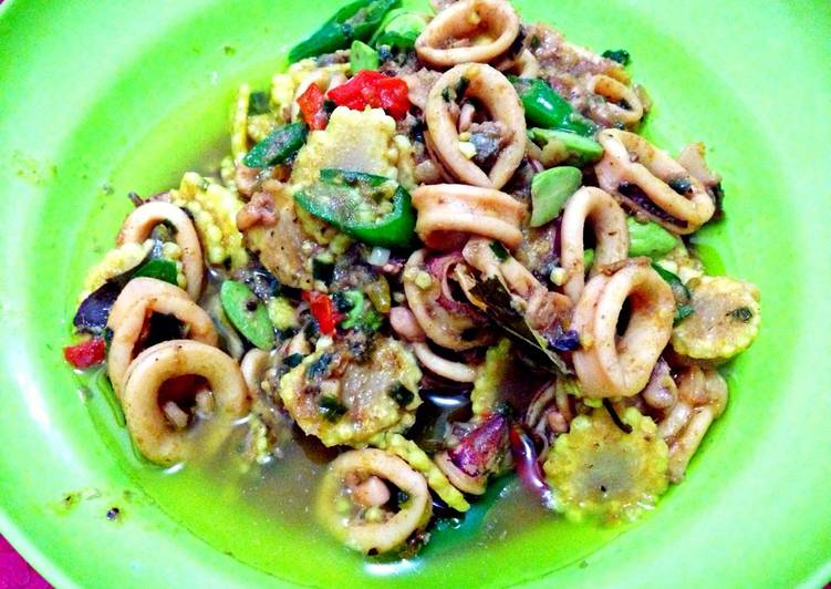  Resep  Cumi pete with baby  corn  oleh Rafika Dhamaya Cookpad