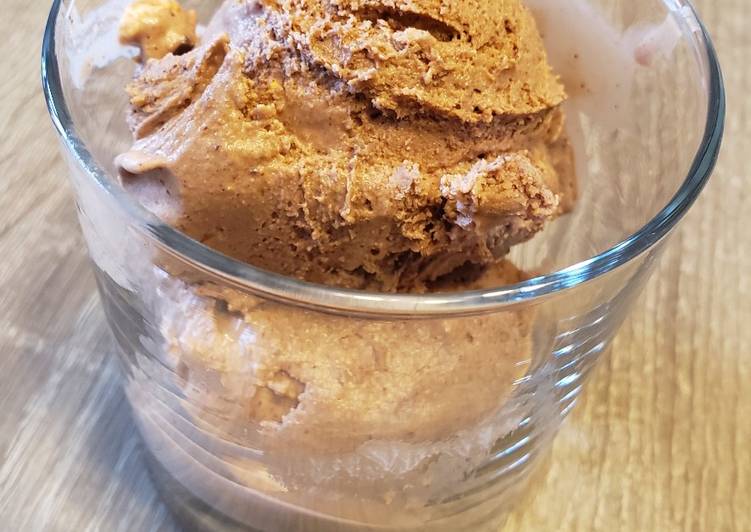 Simple Way to Make Speedy Chocolate Peanut Butter Ice Cream (with roasted marshmallows)