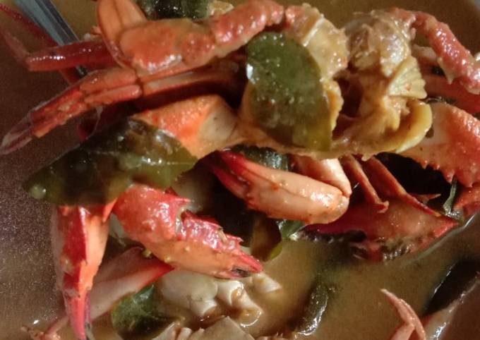 Langkah Mudah untuk Membuat Bieng Teupeuleumak (Kepiting Kuah Santan) #Aceh, Bisa Manjain Lidah