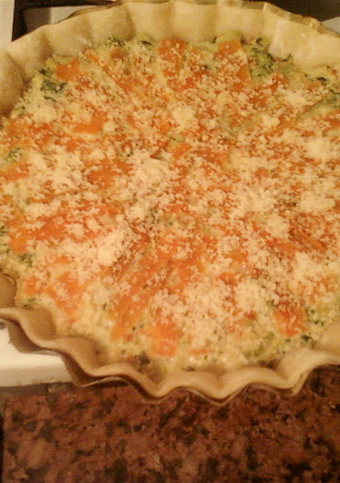 Una foto de Tarta de Brócoli y arroz integral