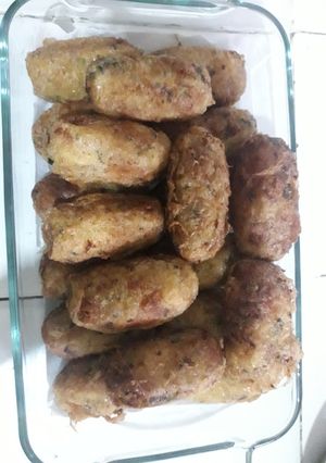 A picture of Fish and potato katlesi.