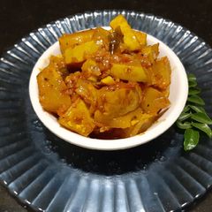A picture of Pumpkin curry.