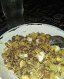 Arroz integral al caldo