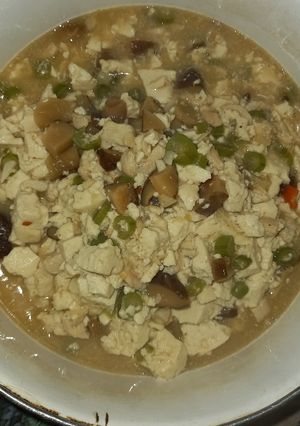 Foto resep Mun tahu ayam jamur