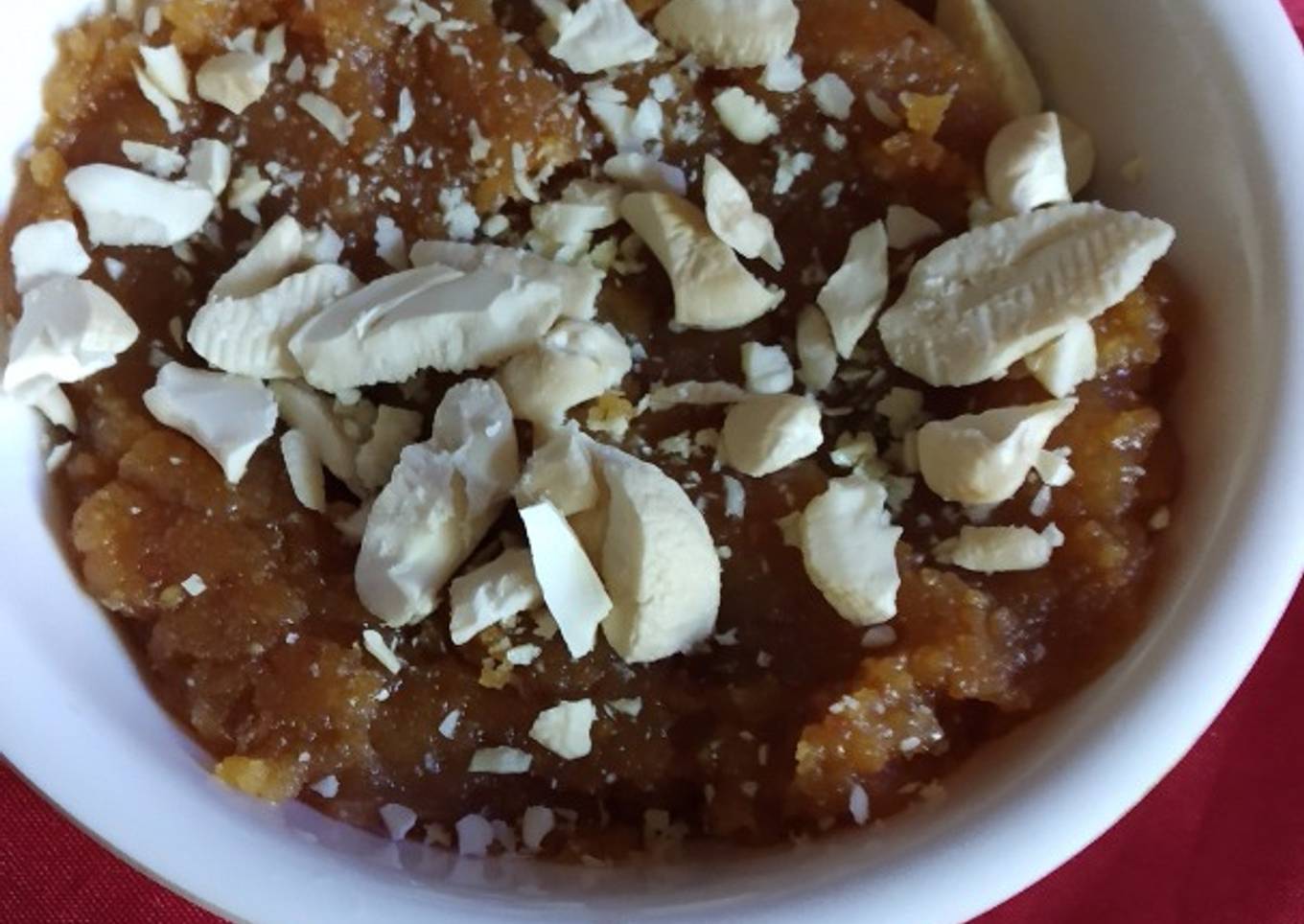 Instant moong dal halwa