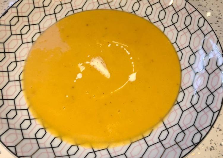 Butternut squash soup Butternut squash soup