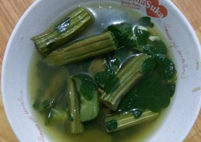 Resep Sayur kelentang bening kunci yang Lezat Sekali