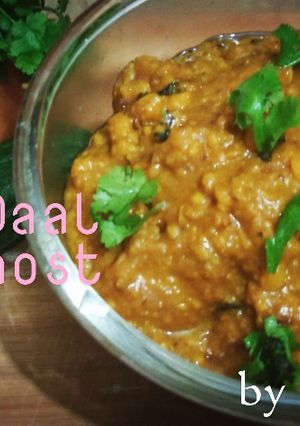 A picture of Dal gosht.