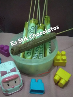Foto resep Es Stik Chocolatos