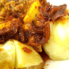 A picture of Boiled Sweet Potatoes.