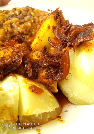 A picture of Boiled Sweet Potatoes.
